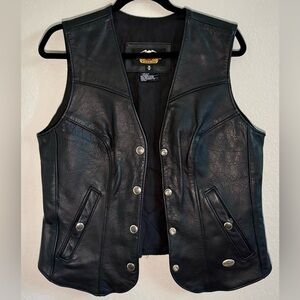HARLEY DAVIDSON Women’s Vest Black/Blue Size M